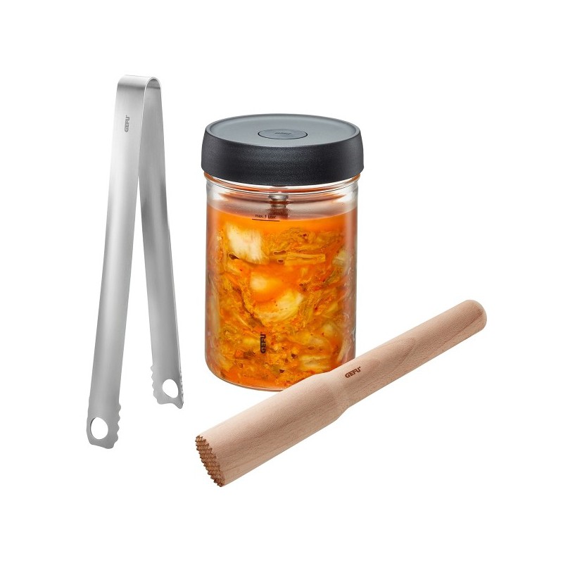 Nativo Set de Fermentation Bocal + Poids + Pilon + Pince - Gefu
