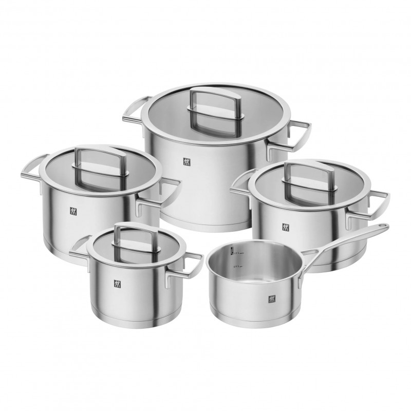 Casserole Double Inox Avec Séparateur - 28 Cm - Compatible Induction Et Gaz - Pour Cuisine Maison