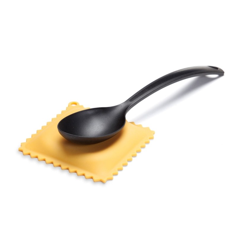 Pasta Grande Set Cuillère à Spaghetti + Repose Cuillère + Presse Citron 3pcs  - Monkey Business