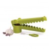 Garligator Presse Ail Crocodile Vert + Brosse de Nettoyage