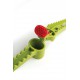 Garligator Presse Ail Crocodile Vert + Brosse de Nettoyage  - Ototo
