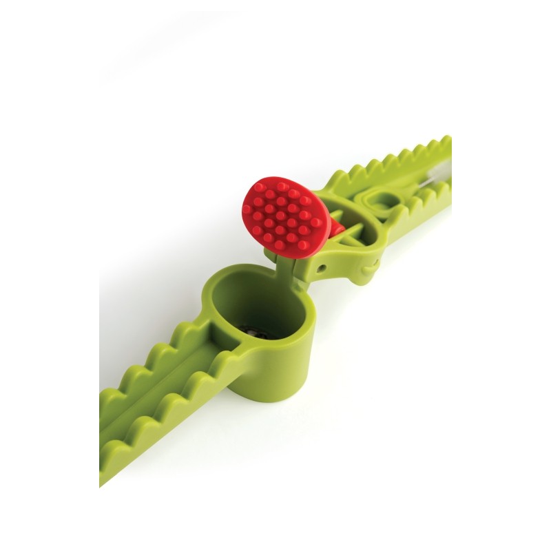 Garligator Presse Ail Crocodile Vert + Brosse de Nettoyage - Ototo
