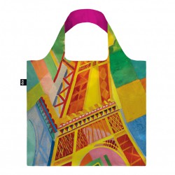 Sac Réutilisable Pliable Museum Collection Robert Delaunay Tour Eiffel  - LOQI Sac Réutilisable Pliable Museum Collection Robert Delaunay Tour Eiffel  - LOQI