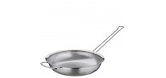 Passoire Plate avec Manche Inox Microperforée 24 cm