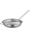Passoire Plate avec Manche Inox Microperforée 24 cm