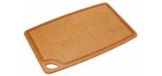 Snijplank met sapopvangbak 45x30 cm Naturel
