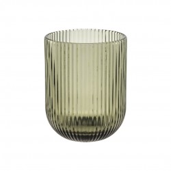 Twisty Verre à Eau 26 cl Gris - Rose - Tulipani