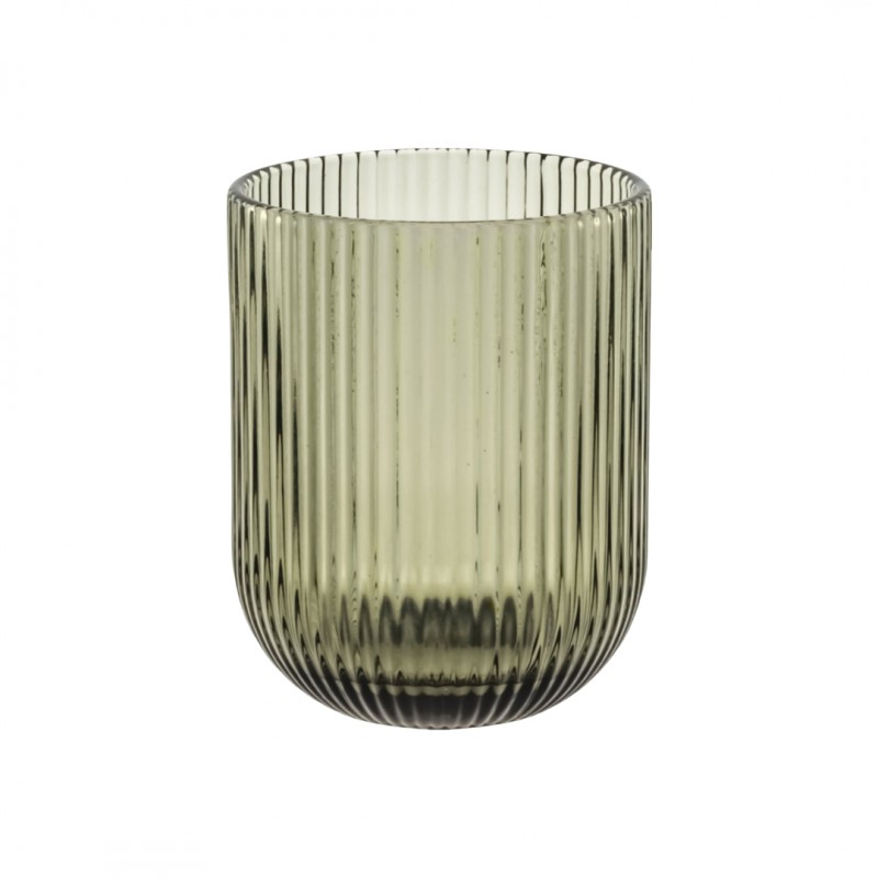 Twisty Verre à Eau 26 cl Gris - Rose - Tulipani