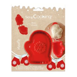 Mal voor Flap / Empanadas Moufle 10x9 cm - Scrapcooking Mal voor Flap / Empanadas Moufle 10x9 cm - Scrapcooking