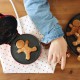 Mini Gaufrier "Gingerbreadman" Bonhomme Pain d'épices Noël Individuel  - Scrapcooking