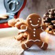 Mini Gaufrier "Gingerbreadman" Bonhomme Pain d'épices Noël Individuel  - Scrapcooking