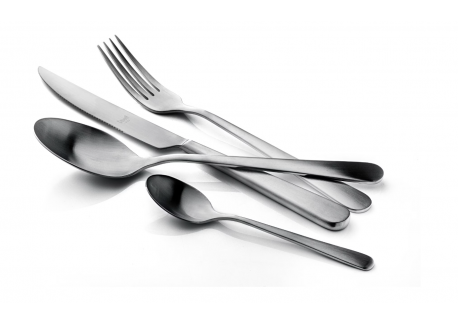 Stoccolma Ice Set Couverts Inox Brossé 24 pcs  - Mepra