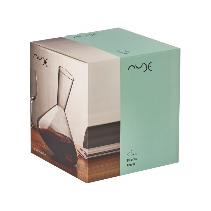 Balance Carafe à Décanter Vin 1 l - Nude Glass