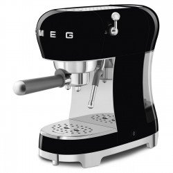 Espressomachine "50s" Compact Zwart ECF02BLEU - Smeg