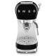 Machine à Café Expresso "Années 50" Compacte Noir ECF02BLEU - Smeg