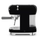 Machine à Café Expresso "Années 50" Compacte Noir ECF02BLEU - Smeg