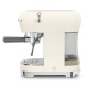 Espressomachine "50s" Compact Witte Creme ECF02CREU - Smeg