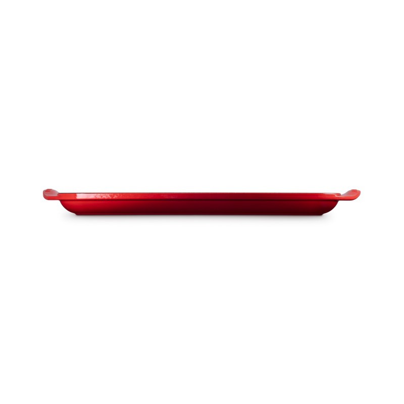 Grill en Fonte Rectangulaire XL 40 cm Rouge Cerise - Le Creuset