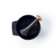 Nori Mortier et pilon en Fonte Noir Mat - Beka Cookware