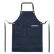 Pizzaiolo Schort in Denimblauw Canvas en Leer - Ooni