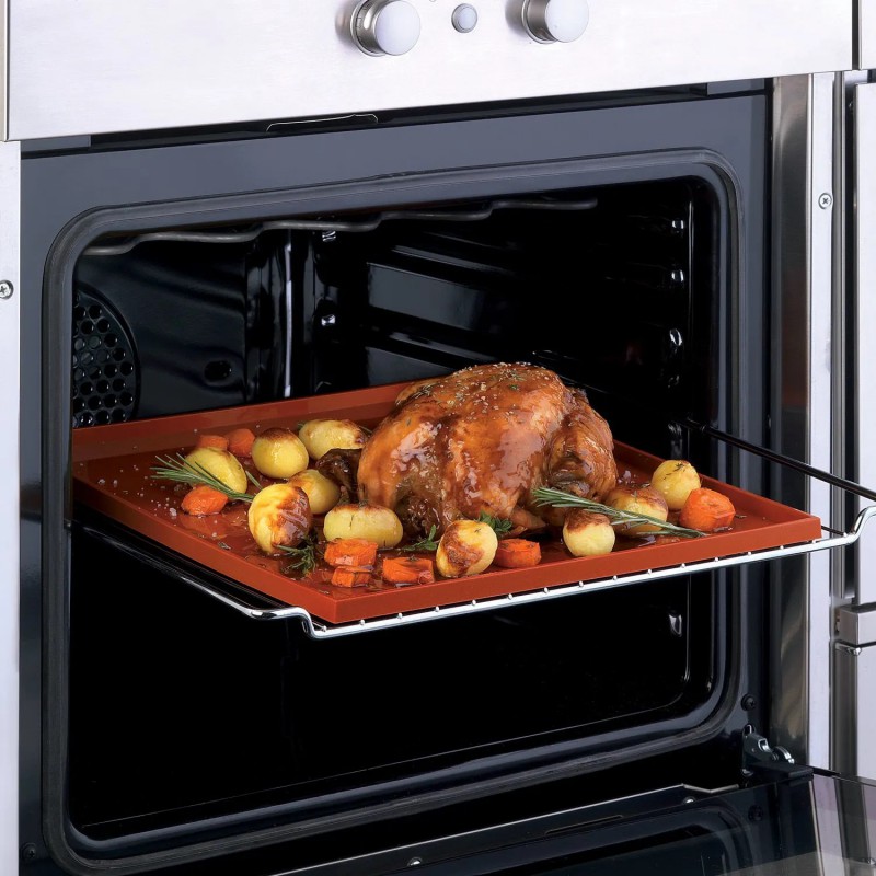 Tapis de cuisson four Anti-Débordement en Silicone 42x35 cm - Silikomart