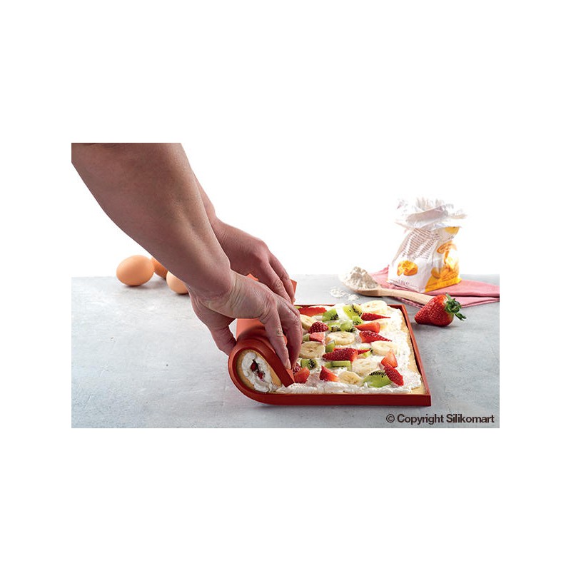 Tapis de cuisson four Anti-Débordement en Silicone 42x35 cm - Silikomart