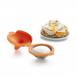 Cuit Oeuf Poché Pocheuse à Oeuf  - Lékué Cuit Oeuf Poché Pocheuse à Oeuf  - Lékué