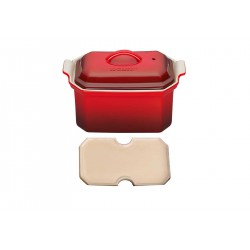 Foie-grasterrine met Pers 60 cl Kersenrood - Le Creuset