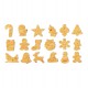 Seau de 18 Emporte Pièces à Biscuits de Noël - Scrapcooking