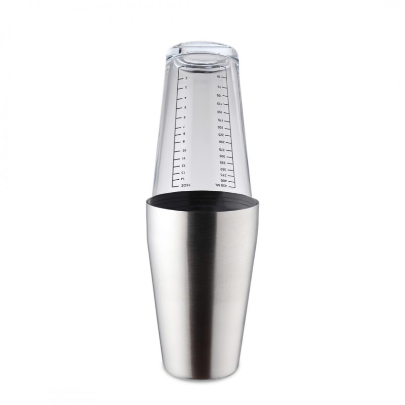 Shaker Boston Verre et Inox 425 ml - Weis