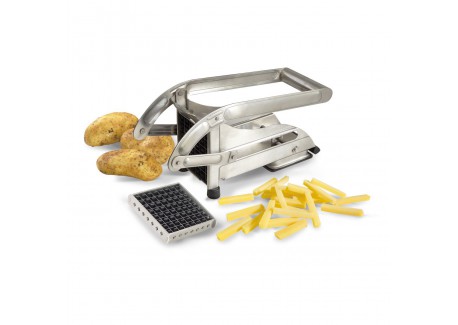 Coupe frites Inox 2 + grilles 9 et 12 mm - Le Tellier