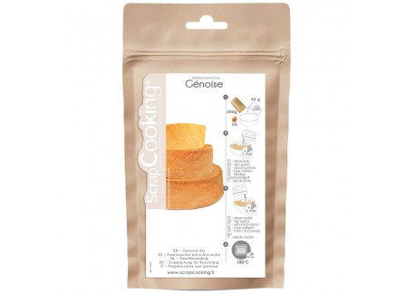 Voorbereiding Génoise 350g - Scrapcooking
