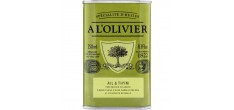 Huile d'Olive Ail et Thym 250 ml 