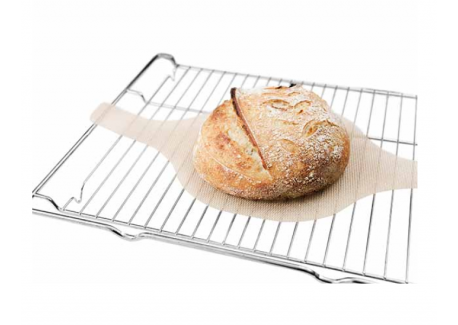 Lift Tapis de Cuisson Rond Perforé pour Pain en Cocotte et Moule à Pain - NoStick