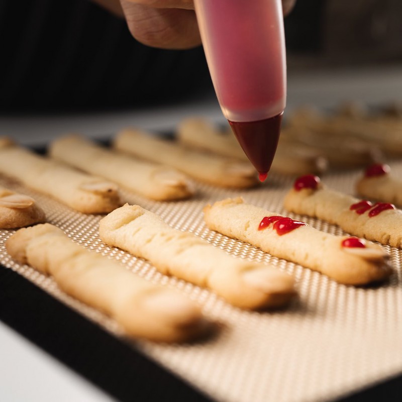 Stylo Pâtissier pour Décoration Chocolat Trait Fin ou Epais Silicone 13 cm - Cuisipro