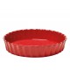 Ronde keramische taartvorm 28x6 cm Rood Grand Cru - Emile Henry