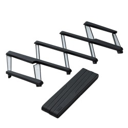 Stretch Coaster Zwarte opvouwbare en uitbreidbare onderzetter - Joseph Joseph Stretch Coaster Zwarte opvouwbare en uitbreidbare onderzetter - Joseph Joseph