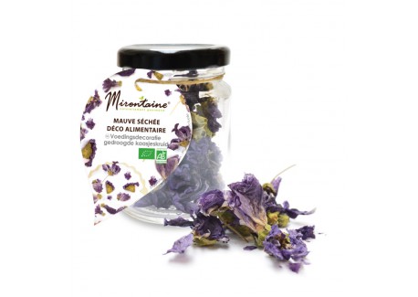 Fleurs de Mauve Séchées Bio Déco 1,5 g - Mirontaine