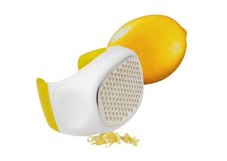 PalmZester Citrus Zester Rasp Wit en Geel - Chef'n