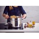 Chef Marmite met RVS deksel 24 cm 7,6 L + pastamand - Beka Cookware