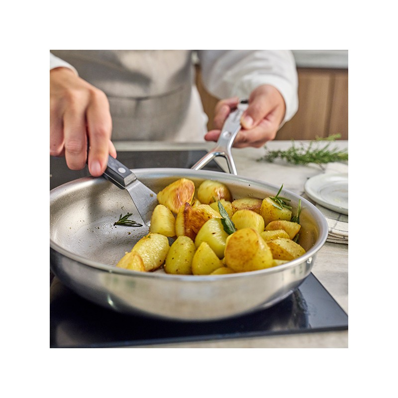Silverline 7 Nanotouch Poêle à Frire Inox 20 cm - Demeyere