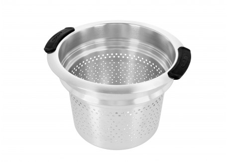 Specialties 5 Pastamand van RVS 24 cm met afneembare handgrepen - Demeyere