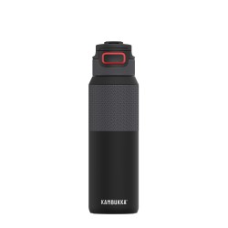 Elton 1L Black Nightfall 3.0 RVS geïsoleerde waterfles - Kambukka Elton 1L Black Nightfall 3.0 RVS geïsoleerde waterfles - Kambukka
