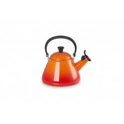 Kone Bouilloire à Sifflet 1,6 L Orange Volcanique  - Le Creuset Kone Bouilloire à Sifflet 1,6 L Orange Volcanique  - Le Creuset