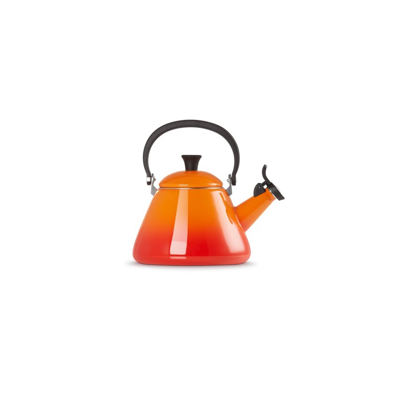 Kone Bouilloire à Sifflet 1,6 L Orange Volcanique - Le Creuset