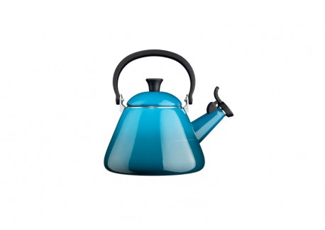Kone 1.6L Fluitketel Deep Teal Blauw - Le Creuset