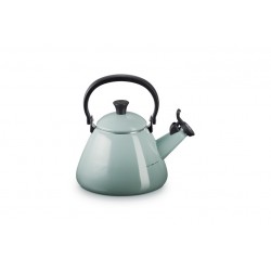 Kone Bouilloire à Sifflet 1,6 L Bleu Sea Salt  - Le Creuset Kone Bouilloire à Sifflet 1,6 L Bleu Sea Salt  - Le Creuset