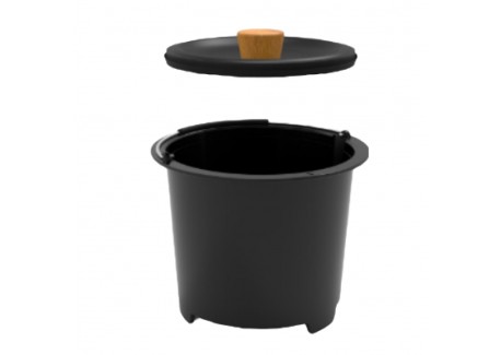 Cuve avec Couvercle 3 L MTD710 pour Composteur Electrique Minska  - Riviera - Bar