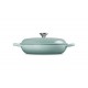 Cocotte Campagnard Fonte 3,5 L Bleu Sea Salt (30 cm) - Le Creuset