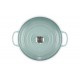 Cocotte Campagnard Fonte 3,5 L Bleu Sea Salt (30 cm) - Le Creuset